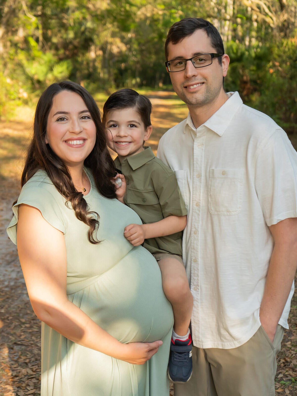 Couple under tree